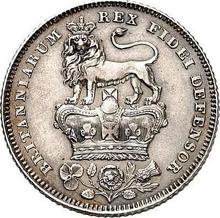 Sixpence 1828   