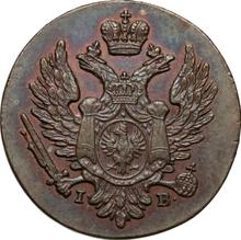 1 Grosz 1815  IB  "Long tail"