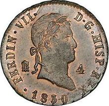 4 Maravedís 1830   