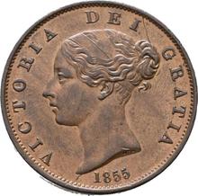 Medio Penique 1855   WW