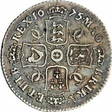 1 chelín 1675    "Tercera efigie laurada"