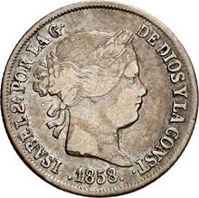 2 Reales 1858   