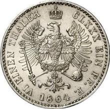1/6 Thaler 1864 A  