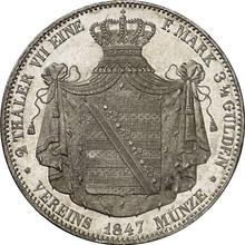 2 Thaler 1847  F 