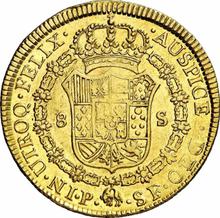 8 Escudos 1789 P SF 