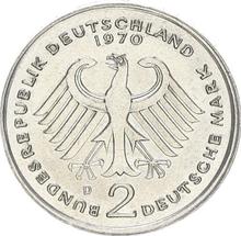 2 Mark 1970 D   "Konrad Adenauer"