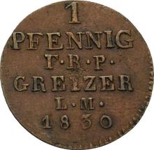 1 Pfennig 1830   