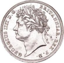 Threepence 1826    "Maundy"