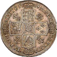 Halfcrown 1734    "Young Head"