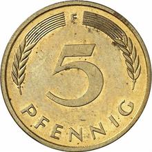 5 Pfennig 1995 F  