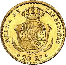 20 Reales 1863   