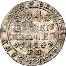 1/24 Thaler 1814  FR 