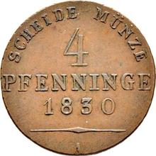 4 Pfennige 1830 A  