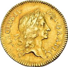 Half Guinea 1672    "First laureated bust"