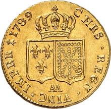 Double Louis d'Or 1789 AA  
