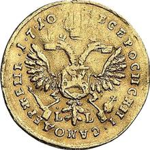 Chervonetz (Ducat) 1710  L-L G