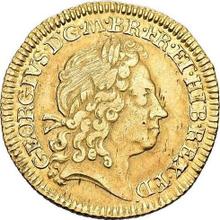 Half Guinea 1715    "First laureated bust"