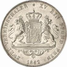 2 Thaler 1862   