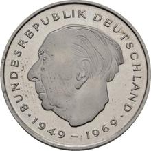 2 марки 1971 G   "Теодор Хойс"