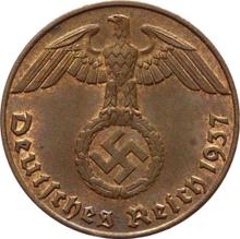 1 Reichspfennig 1937 J  