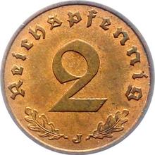 2 рейхспфеннига 1939 J  