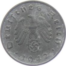 10 Reichspfennig 1942 A  