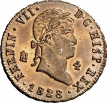 4 Maravedís 1828   