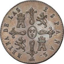 8 Maravedís 1844    "Denomination on obverse"