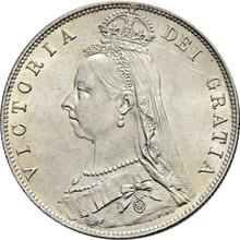 1/2 кроны (Полукрона) 1891   JEB "Юбилейный портрет"