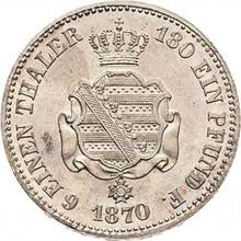 1/6 Thaler 1870  B 