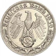 50 Reichspfennig 1939 F  