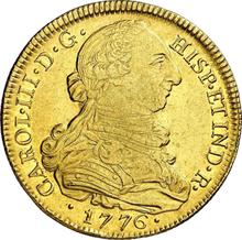 8 Escudos 1776 P SF 