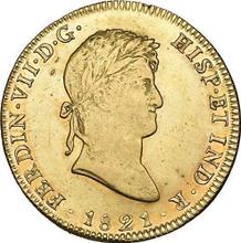 8 Escudos 1821 Mo JJ 