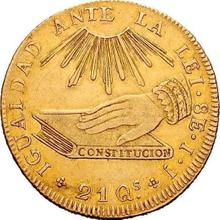 8 Escudos 1837 So IJ 