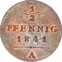1/2 Pfennig 1841 A  