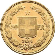 20 Francs 1894 B  