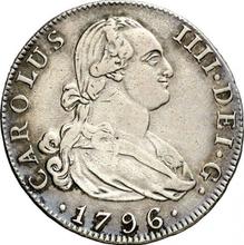 4 Reales 1796 M MF 