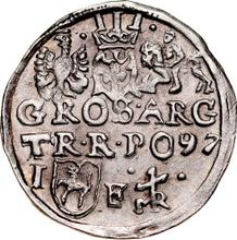 3 Groszy (Trojak) 1597  IF  "Lublin Mint"