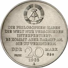 20 Mark 1983 A   "Karl Marx"