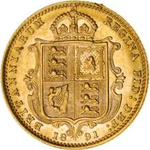 Half Sovereign 1891    "Jubilee Head"
