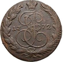 5 kopeks 1772 ЕМ   "Casa de moneda de Ekaterimburgo"