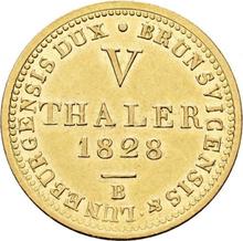 5 Thaler 1828  B 