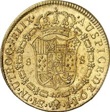 8 Escudos 1804  IJ 