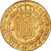 4 Escudos 1792 PTS PR 