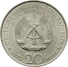 20 Mark 1972 A   "Wilhelm Pieck"