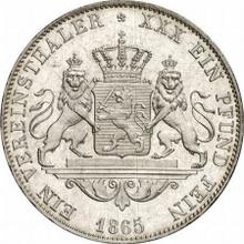 Thaler 1865   