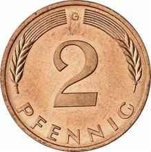 2 Pfennig 1978 G  