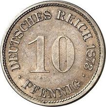 10 Pfennig 1873 A  