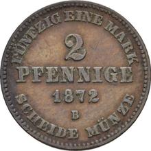 2 Pfennig 1872 B  