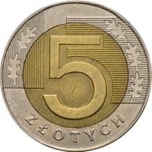 5 Zlotych 1994 MW  